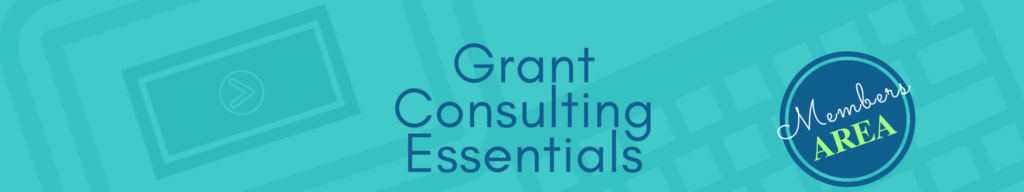 Grant Consultant Essentials